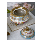 Шкатулка фарфоровая с цветочной росписью Eden Garden варинант исполнения - 6 | Loft Concept в Новосибирске