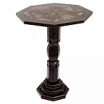 Кофейный стол из натуральных камней Змеевик и Яшма Natural Stone Tables варинант исполнения - 3 | Loft Concept в Новосибирске