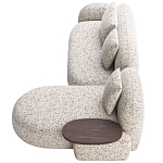 Модульный Диван Orus с кушеткой и столиком варинант исполнения - 4 | Loft Concept в Новосибирске