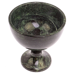 Конфетница из натурального камня змеевик Candy Bowl варинант исполнения - 2 | Loft Concept в Новосибирске