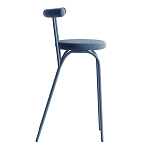 Стул барный «Рогалик» варинант исполнения - 5 | Loft Concept в Новосибирске