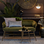 Столик журнальный металлический золотого цвета Modern Rethinking of Traditions варинант исполнения - 2 | Loft Concept в Новосибирске