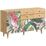 Буфет с принтом на дверцах Elise Cupboard варинант исполнения - 11 | Loft Concept в Новосибирске