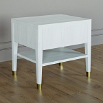 Прикроватная тумбочка с ящиком Elsa Dreams White варинант исполнения - 4 | Loft Concept в Новосибирске