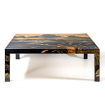Кофейный стол с японским пейзажем Bohemia coffee table  варинант исполнения - 2 | Loft Concept в Новосибирске