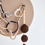 Круглое Дизайнерское Панно Дюна Round Panel Dune варинант исполнения - 1 | Loft Concept в Новосибирске