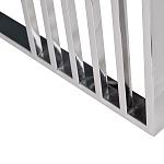 Столик журнальный с черной стеклянной столешницей Embodiment of Contemporary Art  варинант исполнения - 3 | Loft Concept в Новосибирске