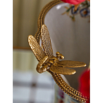 Ваза со стрекозой из фарфора с бронзовыми элементами Paradise Dragonfly варинант исполнения - 6 | Loft Concept в Новосибирске