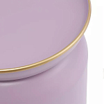 Журнальный столик круглый сиреневого цвета Noticeable Element варинант исполнения - 3 | Loft Concept в Новосибирске