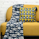 Чехол на подушку с двусторонним принтом и кисточками Ophelia Grove варинант исполнения - 5 | Loft Concept в Новосибирске