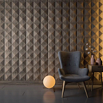 Гипсовая 3D панель с принтографией PM-104 варинант исполнения - 3 | Loft Concept в Новосибирске