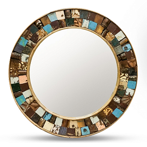 Зеркало Antique Wood Mirror