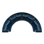 Дизайнерский модульный диван AUGUSTO Sofa варинант исполнения - 5 | Loft Concept в Новосибирске