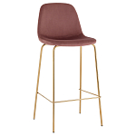 Барный стул на золотистых ножках VENDRAMIN Pink варинант исполнения - 1 | Loft Concept в Новосибирске