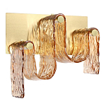 Бра волнистой формы из фактурного стекла Big Wave варинант исполнения - 5 | Loft Concept в Новосибирске