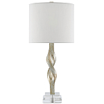 Настольная лампа с фигурным состаренным основанием Flooding with Light варинант исполнения - 2 | Loft Concept в Новосибирске