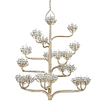 Люстра в виде растения Silver Flower Glade варинант исполнения - 3 | Loft Concept в Новосибирске