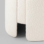 Дизайнерский Пуф Букле Poof Alice White Boucle  варинант исполнения - 4 | Loft Concept в Новосибирске