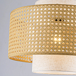 Торшер с декоративным поясом из плетеного бамбука Biuloggicu варинант исполнения - 8 | Loft Concept в Новосибирске