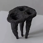 Скульптура «Чёрные дыры» варинант исполнения - 2 | Loft Concept в Новосибирске