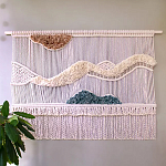 Панно-макраме «JUPITER» варинант исполнения - 1 | Loft Concept в Новосибирске