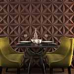 Гипсовая 3D Панель M-11 варинант исполнения - 1 | Loft Concept в Новосибирске