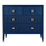 Бельевой Комод с 4 ящиками Elsa Dreams Blue варинант исполнения - 6 | Loft Concept в Новосибирске