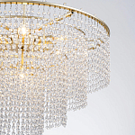 Люстра многоярусная с каскадами кристаллов Crystal Rains варинант исполнения - 6 | Loft Concept в Новосибирске