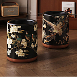 Мусорное ведро в китайском стиле Flower Trash Can варинант исполнения - 1 | Loft Concept в Новосибирске