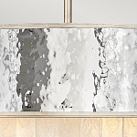 Люстра круглая с подвесками из текстурированного стекла молочного цвета Hinkley варинант исполнения - 6 | Loft Concept в Новосибирске