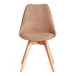 Стул с мягким бархатным сиденьем Chair Tulip варинант исполнения - 8 | Loft Concept в Новосибирске