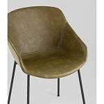 Стул Ashby экокожа зелёный варинант исполнения - 3 | Loft Concept в Новосибирске