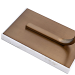 Торшер с белым тканевым абажуром на мраморном основании Cconcise варинант исполнения - 2 | Loft Concept в Новосибирске