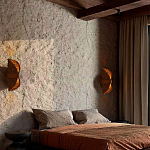 Бра плетеное из ротанга Chainmail варинант исполнения - 2 | Loft Concept в Новосибирске