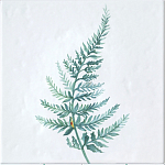 Плитка с узором Папоротник варинант исполнения - 2 | Loft Concept в Новосибирске