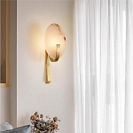 Бра с мраморным рассеивателем овальной формы Torch варинант исполнения - 1 | Loft Concept в Новосибирске