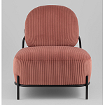 Кресло Стоун велюр рельефный коралловый варинант исполнения - 4 | Loft Concept в Новосибирске
