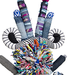 Кукла из джинсы Rusalka Upcycling варинант исполнения - 2 | Loft Concept в Новосибирске