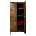 Распашной шкаф с фактурным фасадом Termite варинант исполнения - 3 | Loft Concept в Новосибирске