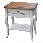 Тумба прикроватная с ящиком и открытой полкой Interiors Romance варинант исполнения - 1 | Loft Concept в Новосибирске