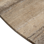 Стол обеденный с круглой каменной столешницей Dalmen варинант исполнения - 2 | Loft Concept в Новосибирске