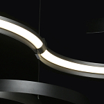 Люстра подвесная светодиодная в виде волнообразной ленты Ribbon Vortex варинант исполнения - 6 | Loft Concept в Новосибирске