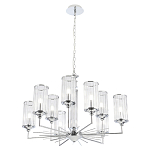 Люстра с 9-ю цилиндрическими стеклянными плафонами Jeanette варинант исполнения - 10 | Loft Concept в Новосибирске