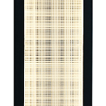 Светодиодное прямоугольное бра из металла черного цвета Lattice Lux варинант исполнения - 3 | Loft Concept в Новосибирске