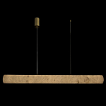 Подвесной светильник линейный цилиндрической формы из натурального алебастра Alabaster Geometry варинант исполнения - 1 | Loft Concept в Новосибирске