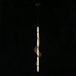 Люстра подвесная линейная Adilin Сhromium варинант исполнения - 4 | Loft Concept в Новосибирске