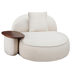 Кушетка Orus с овальным столиком  варинант исполнения - 1 | Loft Concept в Новосибирске