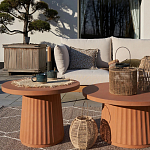 Садовый диван из тикового дерева и веревок Оreon варинант исполнения - 8 | Loft Concept в Новосибирске