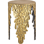 Столик дизайнерский Copper streaks варинант исполнения - 1 | Loft Concept в Новосибирске