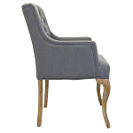 Кресло Mason Classical Armchair grey flax варинант исполнения - 1 | Loft Concept в Новосибирске